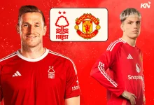 مباراة نوتنغهام فورست ضد مانشستر يونايتد