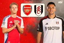 مباراة آرسنال ضد فولهام