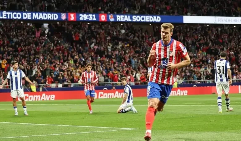 أتلتيكو مدريد ضد ريال سوسيداد