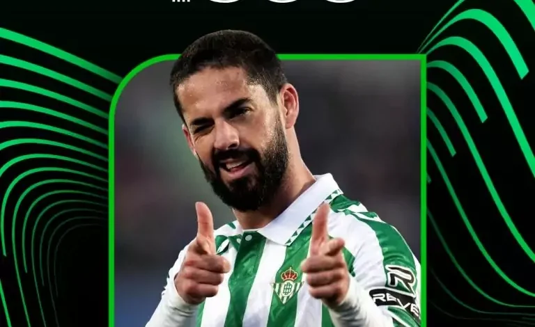 إيسكو أفضل لاعب