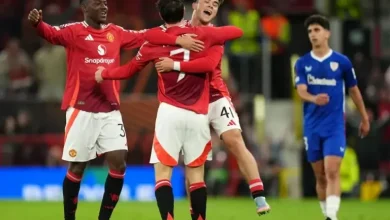 احتفالات مانشستر يونايتد
