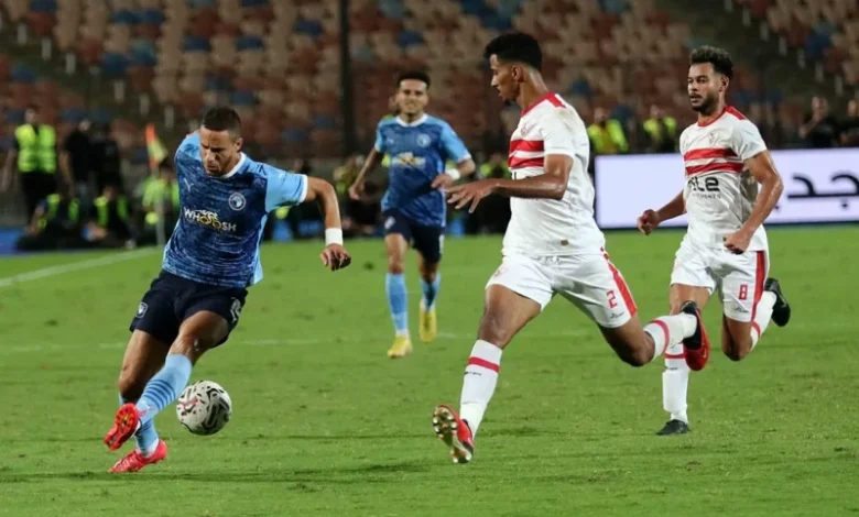 الزمالك ضد بيراميدز