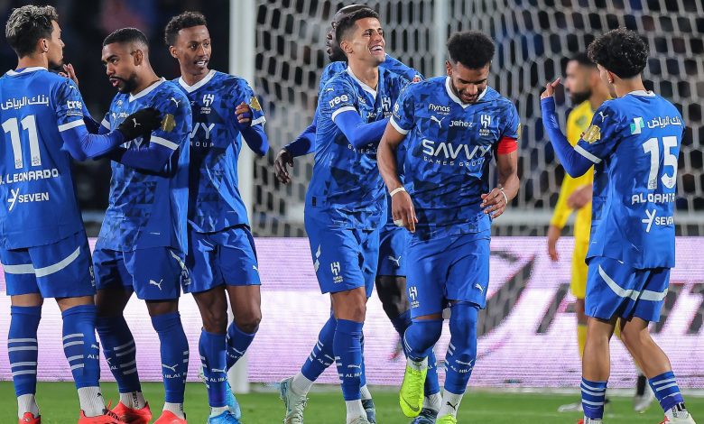 الهلال ضد العروبة