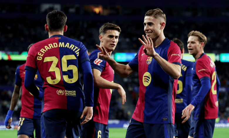 برشلونة ضد بلد الوليد