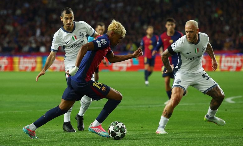 برشلونة وإنتر ميلان