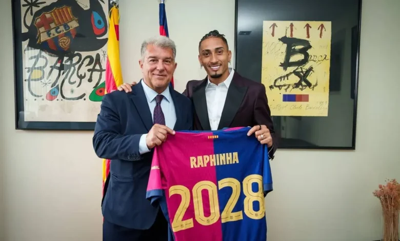 عقد رافينيا برشلونة