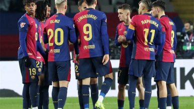 قائمة برشلونة ضد إسبانيول