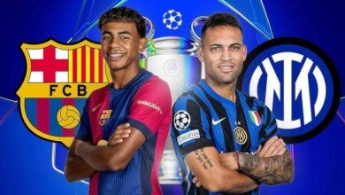مباراة إنتر ميلان ضد برشلونة