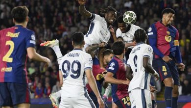 مباراة إنتر ميلان ضد برشلونة
