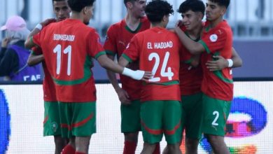 مباراة تونس ضد المغرب