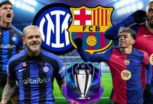 مواجهات برشلونة وإنتر ميلان