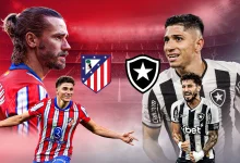 مباراة أتلتيكو مدريد ضد بوتافوغو
