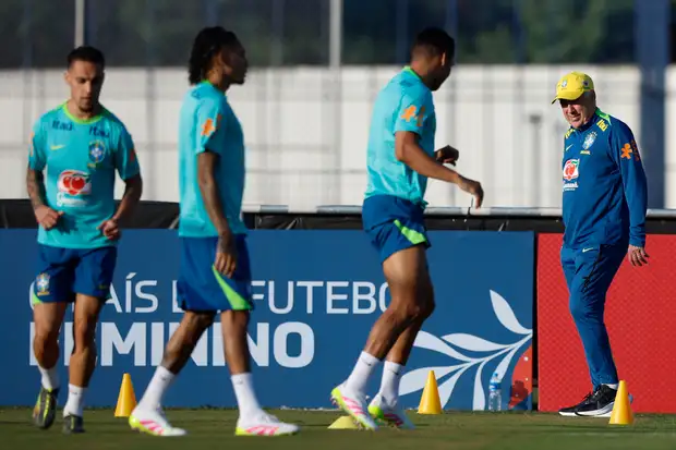 أنشيلوتي مع منتخب البرازيل