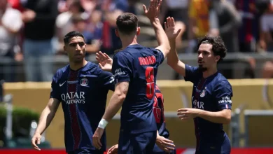 باريس سان جيرمان ضد أتلتيكو مدريد
