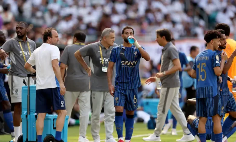 إصابات الهلال ضد ريال مدريد