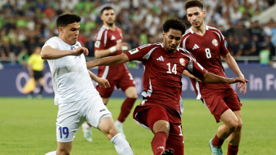 أوزبكستان ضد قطر
