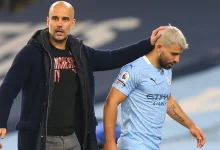 غوارديولا أغويرو مانشستر سيتي