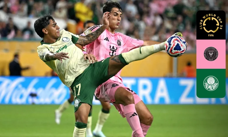 ملخص مباراة إنتر ميامي ضد بالميراس 2 - 2 الجولة الثالثة من مجموعات كأس العالم للأندية 2025