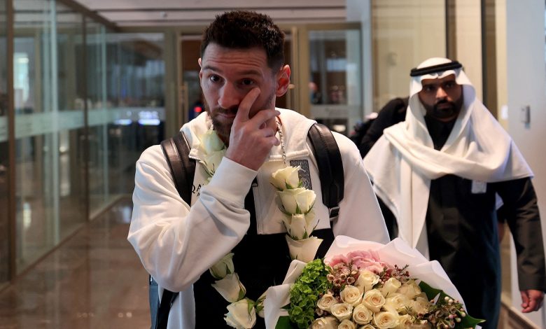 ميسي إلى الدوري السعودي