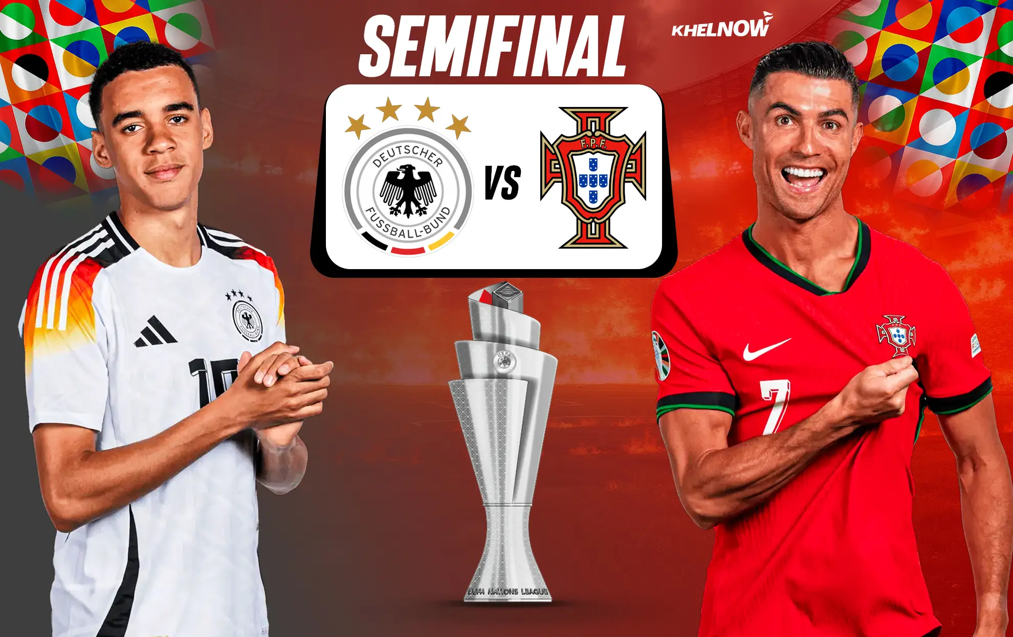 مباراة ألمانيا ضد البرتغال – نصف نهائي دوري الأمم الأوروبية التشكيل والقنوات الناقلة