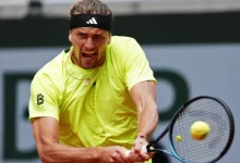 النجم الألماني ألكسندر زفيريف في بطولة رولان جاروس ويقترب من الحلم الكبير 3 زفيريف رولان جاروس