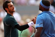 لأول مرة.. لورينزو موسيتي يتأهل إلى نصف نهائي رولان جاروس بعد فوز مثير على تيافو 4 موسيتي رولان جاروس