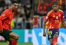 نتيجة مباراة إسبانيا والبرتغال