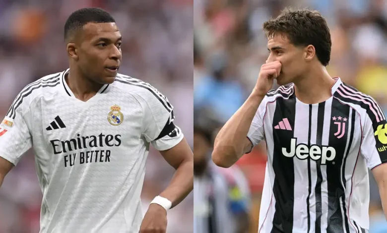 مبابي ريال مدريد يوفنتوس