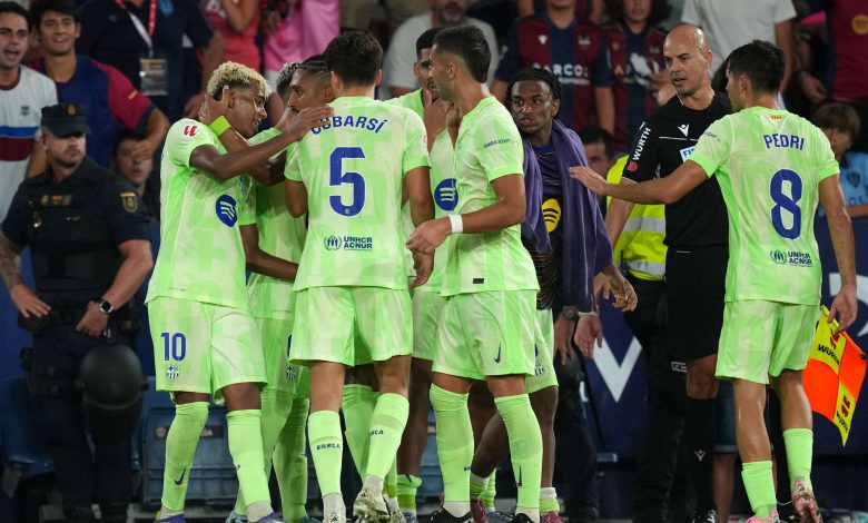 مباراة برشلونة