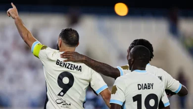 بنزيما الاتحاد هاتريك