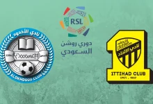 مباراة الأخدود ضد الاتحاد