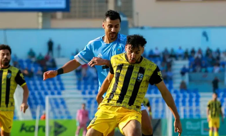 غزل المحلة ضد المقاولون العرب