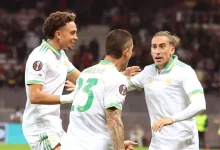 فيديو روما يعود بانتصار ثمين من ملعب نيس في الدوري الأوروبي 5 روما ضد نيس