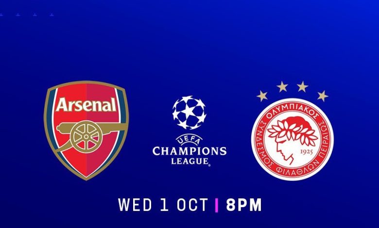 موعد مباراة أرسنال ضد أولمبياكوس وتفاصيل الحدث 1 أرسنال ضد أولمبياكوس