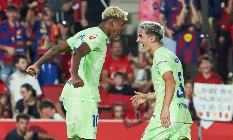 لامين يامال مع بابلو جافي