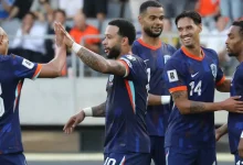 هولندا تتفادى مفاجآت ليتوانيا وتواصل صدارة المجموعة السابعة 4 هولندا ضد ليتوانيا