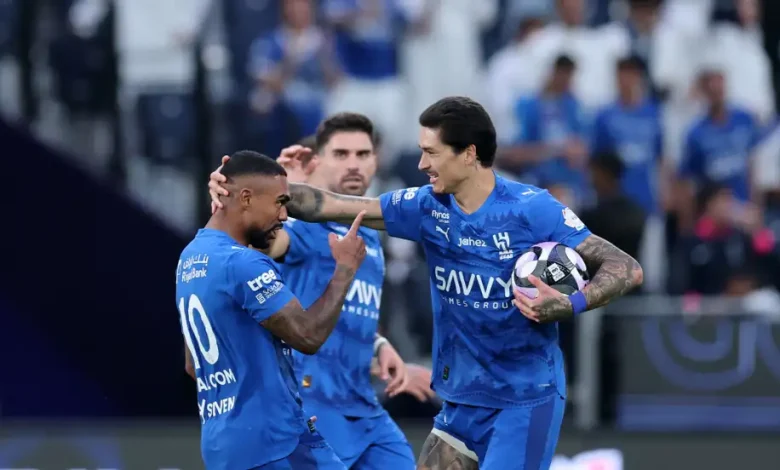 الهلال ضد الدحيل