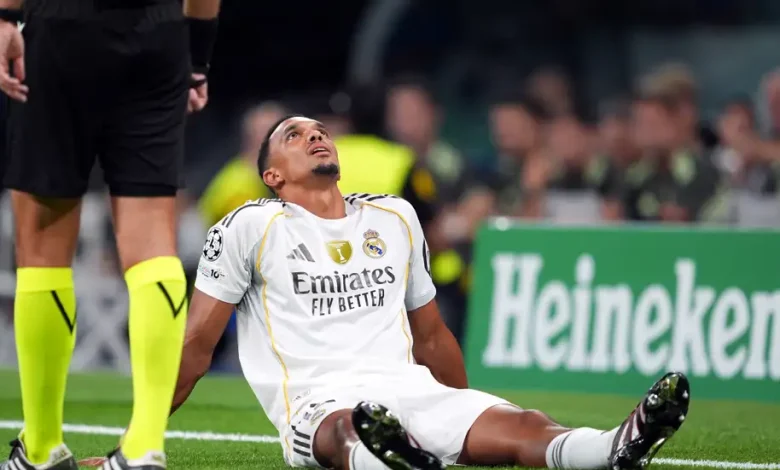 إصابة ألكسندر أرنولد ريال مدريد