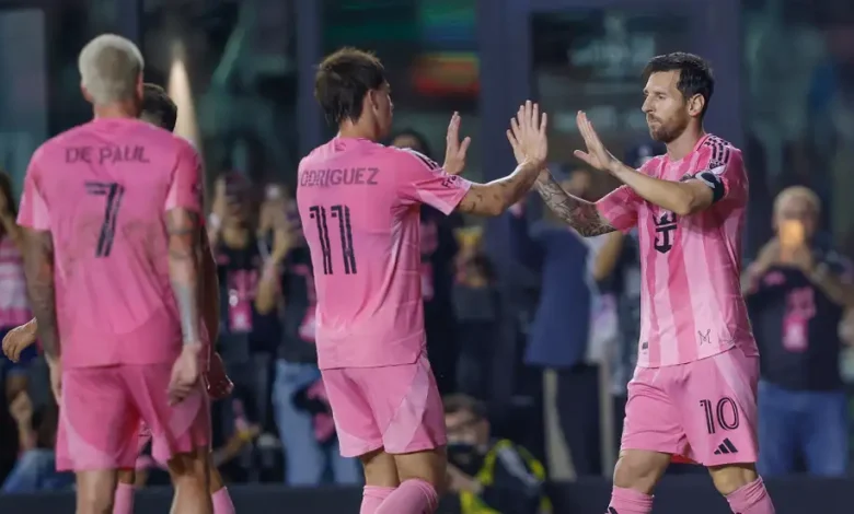 ميسي يقترب بإنتر ميامي من التأهل إلى البلاي أوف بثنائية حاسمة 1 ميسي إنتر ميامي بلاي أوف