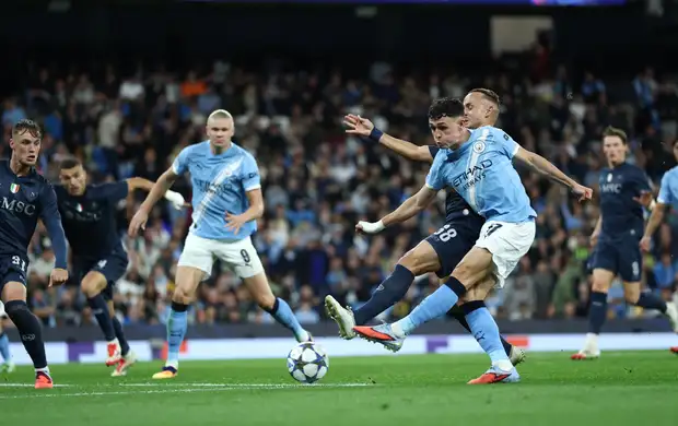 مانشستر سيتي ضد نابولي