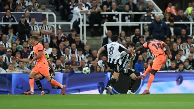 نيوكاسل ضد برشلونة