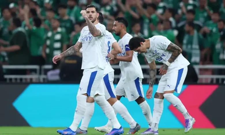 قائمة الهلال ضد العدالة