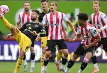 فيديو برينتفورد يصفع مانشستر يونايتد بثلاثية ويضع أموريم على حافة الإقالة 4 برينتفورد ضد مانشستر يونايتد