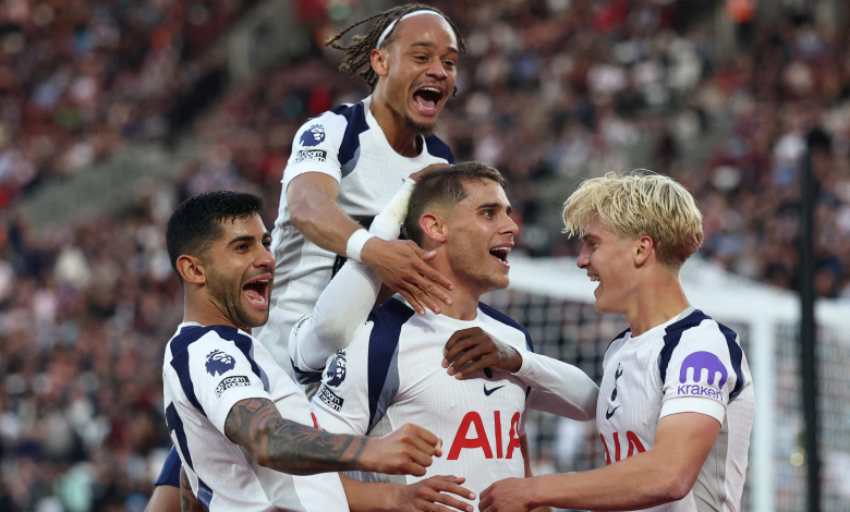 فيديو توتنهام يحسم الديربي اللندني بثلاثية نظيفة أمام وست هام 1 وست هام ضد توتنهام
