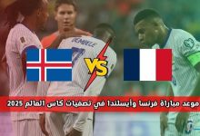 فرنسا ضد أيسلندا