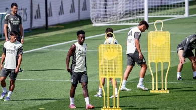 غيابات ريال مدريد