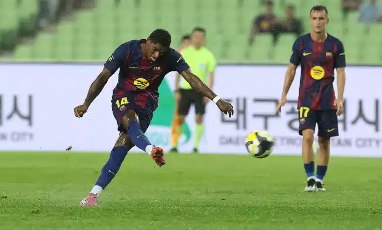 ماركوس راشفورد برشلونة