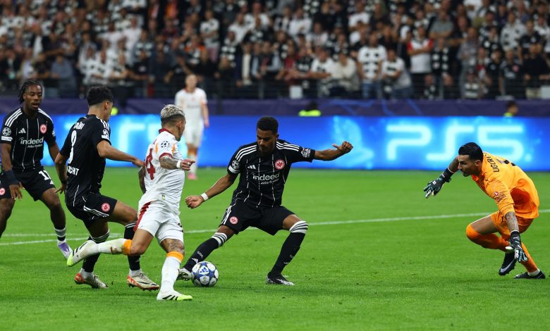 فيديو آينتراخت فرانكفورت يكتسح غلطة سراي بخماسية بعد التأخر في دوري أبطال أوروبا 1 أينتراخت فرانكفورت ضد غلطة سراي