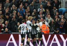 نيوكاسل يكتسح بنفيكا بثلاثة أهداف نظيفة في ليلة تألق هجومية في دوري أبطل أوروبا 4 نيوكاسل ضد بنفيكا