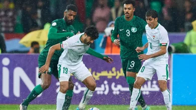 مباراة السعودية والعراق
